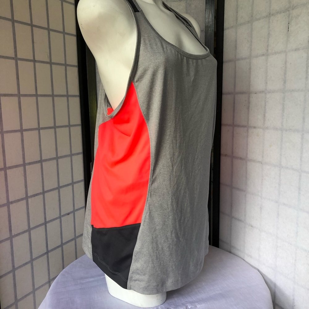 Womens Xl racer back top tank shirt